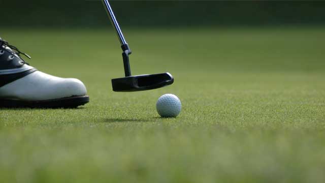 Picture of Golf Field with Golf Ball for Golf Outings and Tournaments