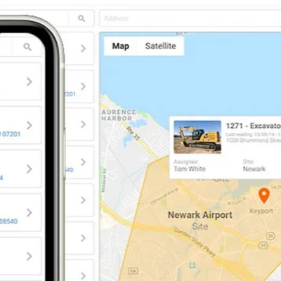 Equipment Tracking Software Map View