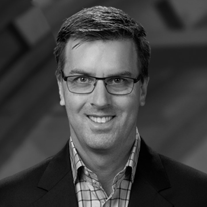 Russ Young Headshot Black and White