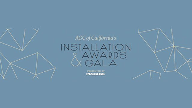 AGC of California's Installation Awards and Gala logo presented by Procore