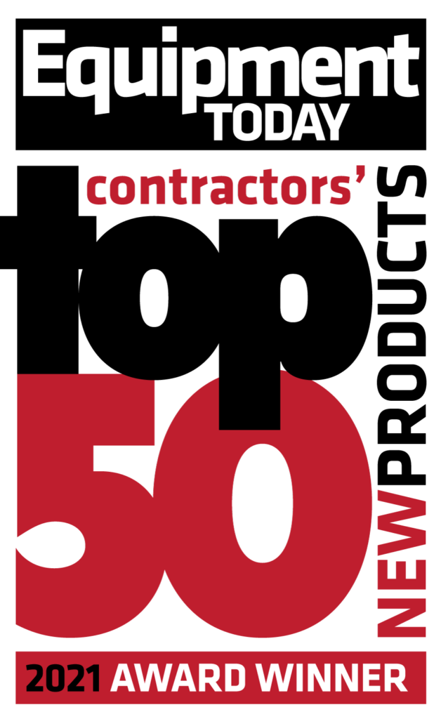 Equipment Today Contractor's top 50 New Products 2021 Award Winner for the TennaBLE Beacon Steel Puck
