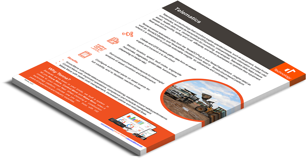Tenna one pager on telematics