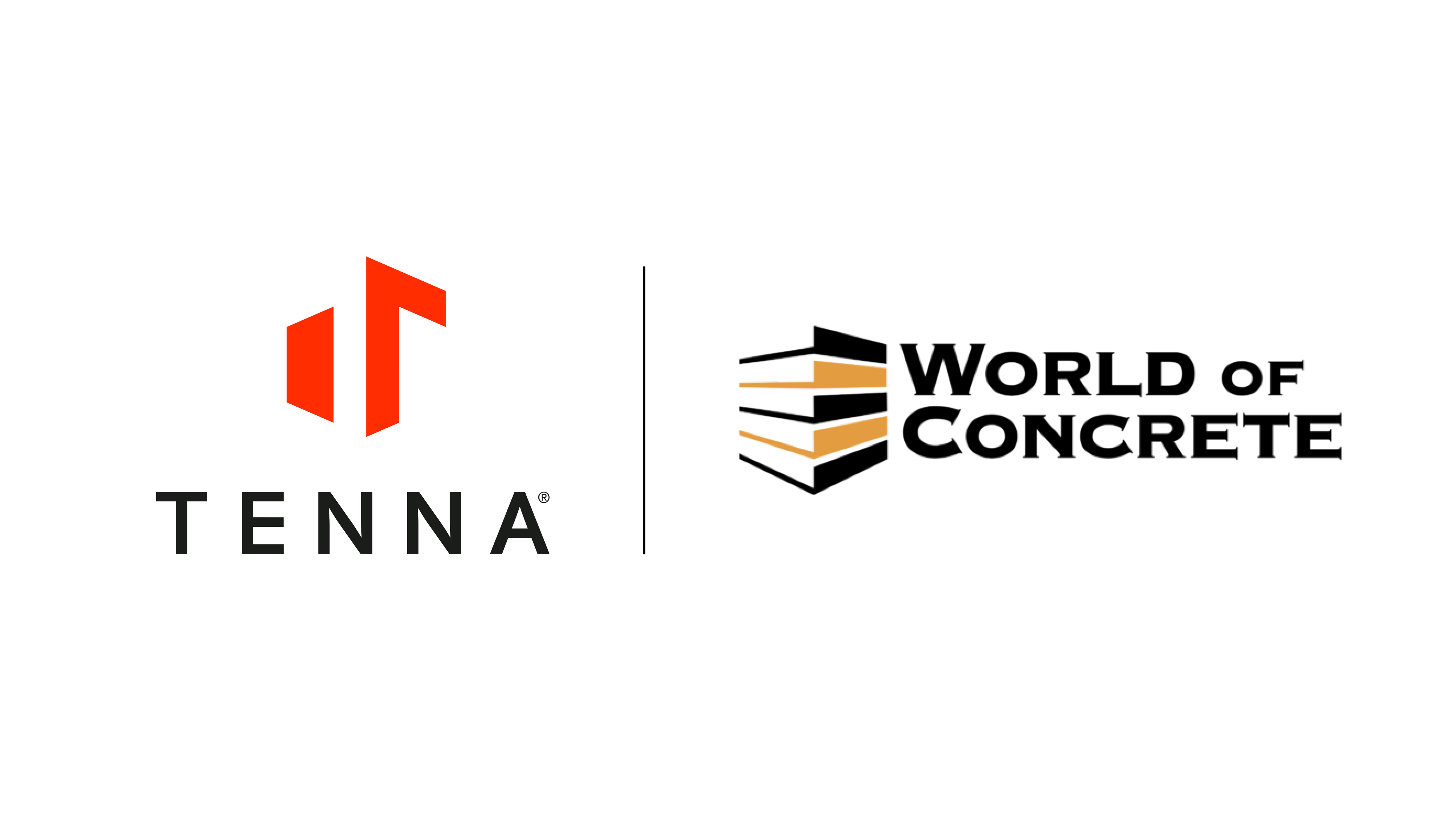 Tenna and World of Concrete Logos
