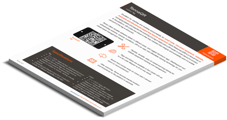 Tenna QR - QR Codes For Asset Tracking - Tenna