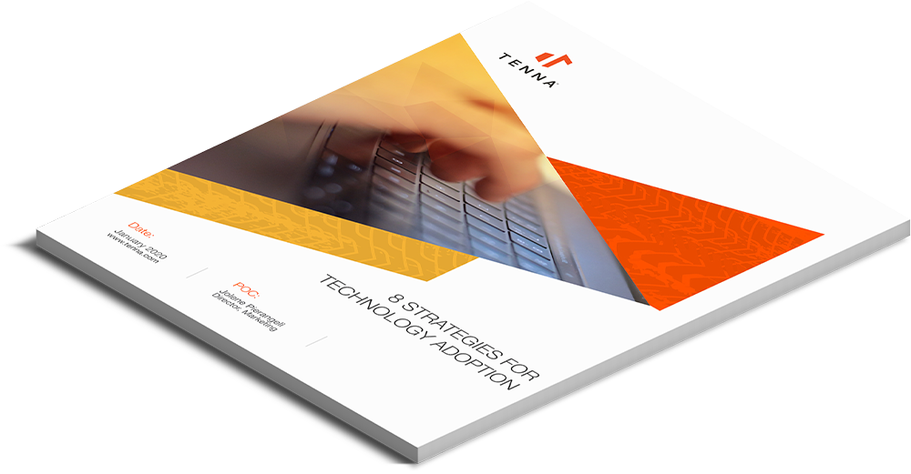 8 Strategies for Technology Adoption White Paper Mockup