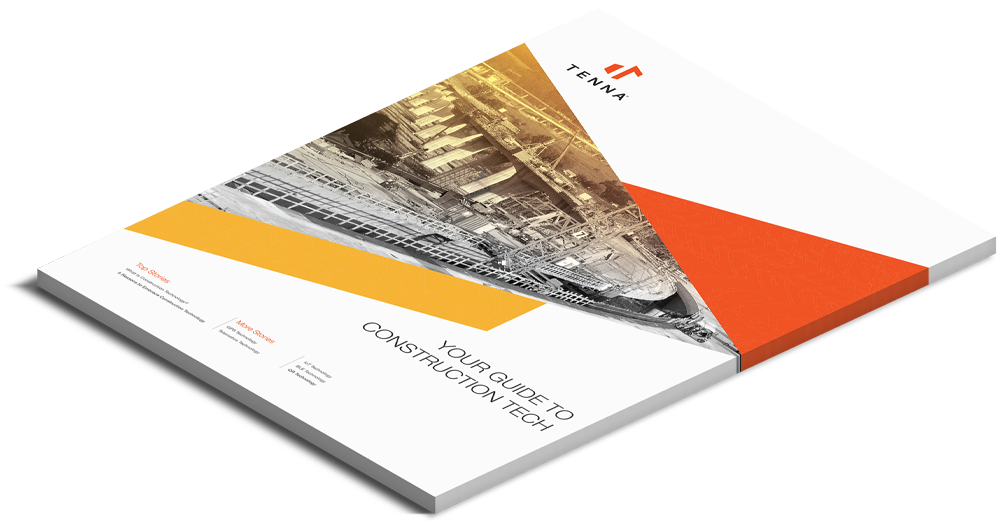 Your Guide to Construction Technology White Paper Mockup