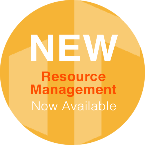 New product circle announcing Resource Management