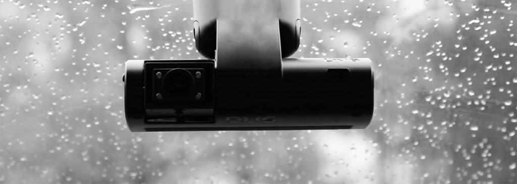 TennaCAM 2.0 Fleet Dashcam on a Windshield TennaCAM 2.0 Fleet Dashcam on a Windshield