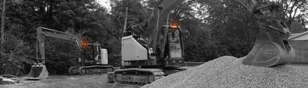 Construction Telematics used to track heavy equipment