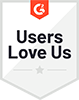 G2 Award for Users Love Us