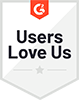 G2 Award for Users Love Us