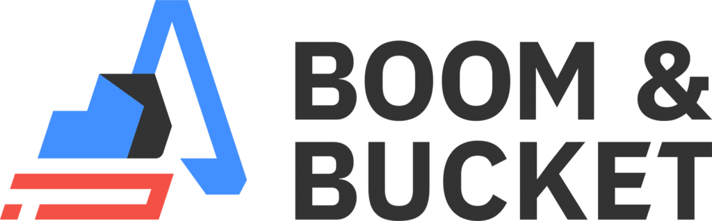 Boom & Bucket Logo