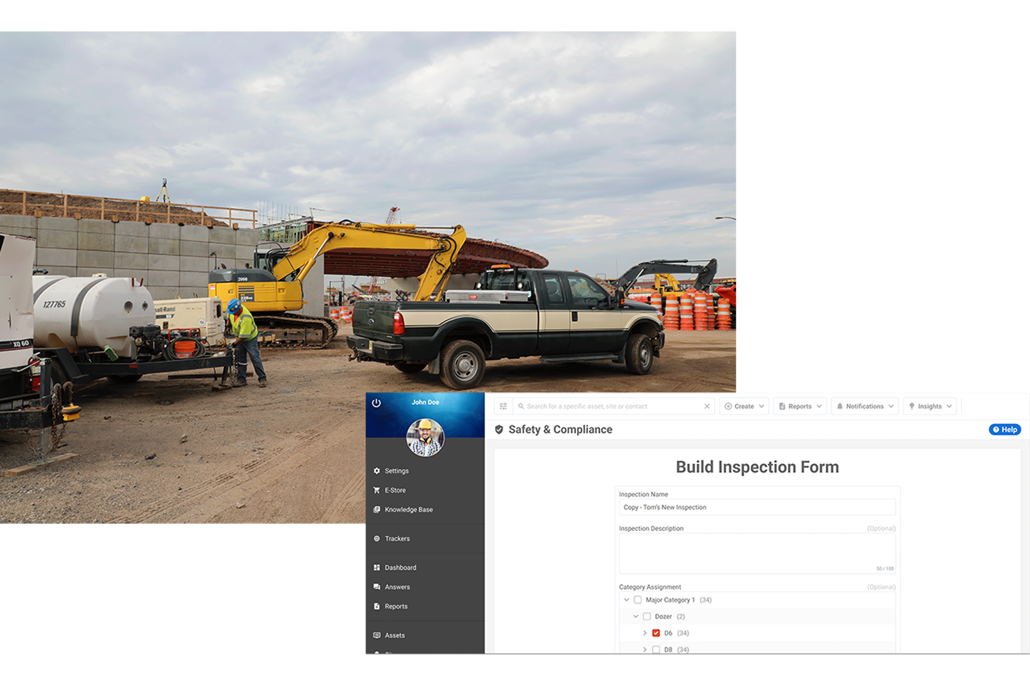 Custom Construction Equipment Inspections - Construction Equipment Inspections