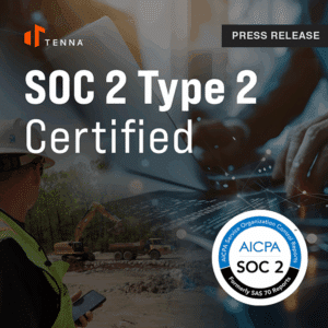 Tenna awarded SOC 2 Type 2 Compliance Certification Tenna awarded SOC 2 Type 2 Compliance Certification