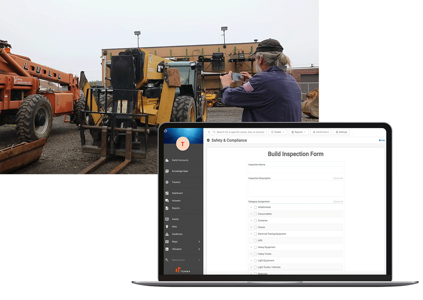Custom Construction Equipment Inspections - Construction inspection software