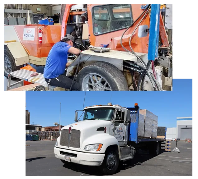 Royal Electric - fleet management software