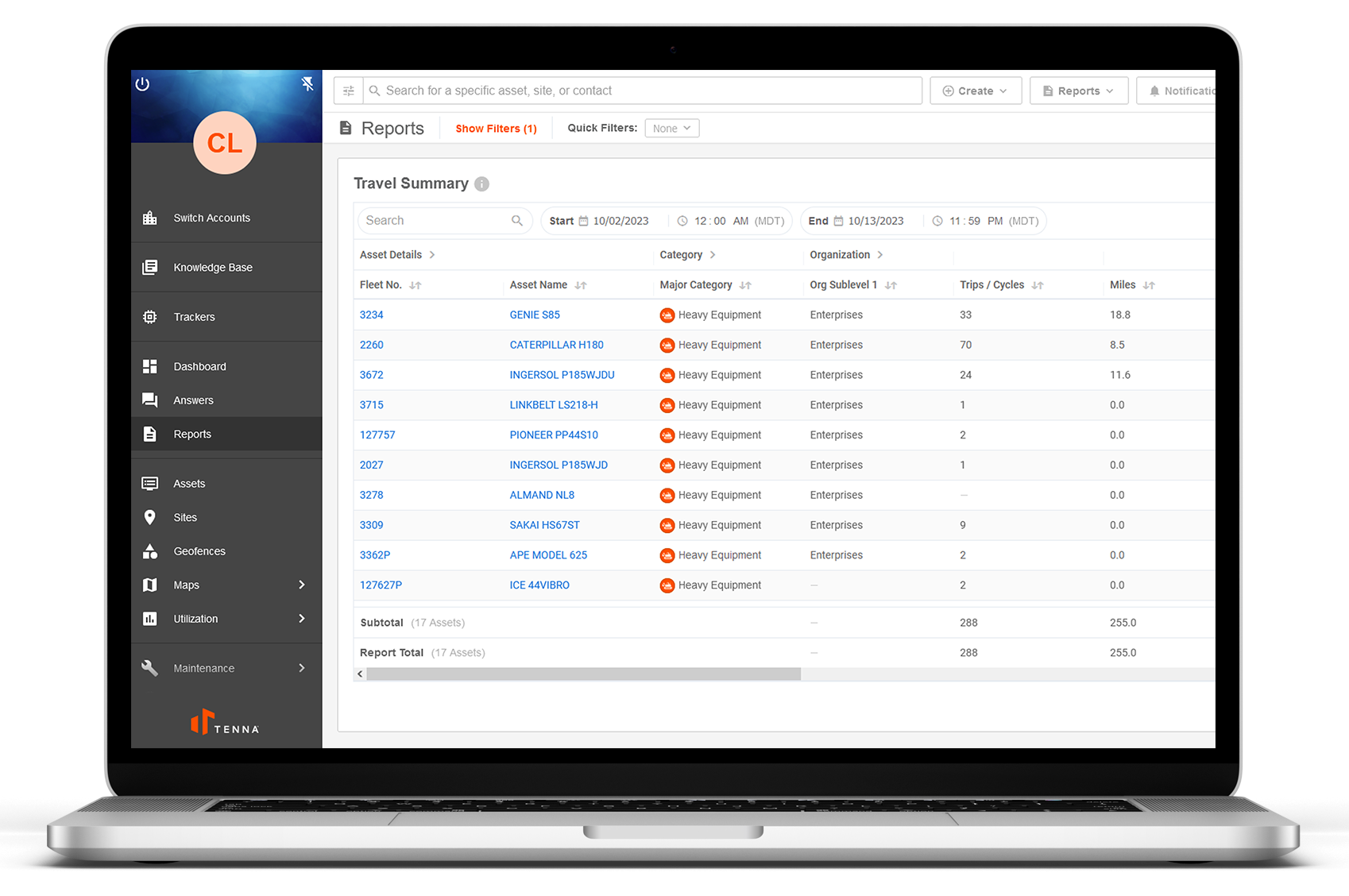 Tenna’s Latest Premium Reports Provide Unmatched Asset Visibility - asset management