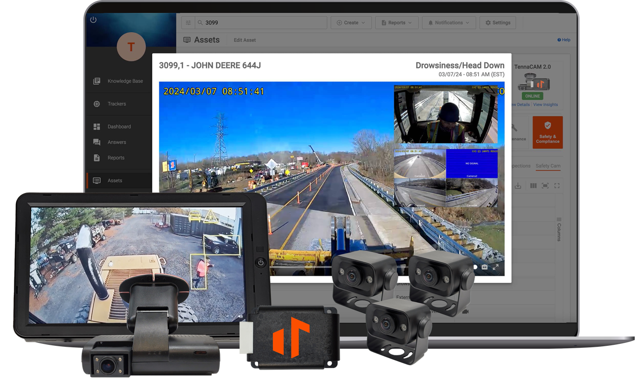 TennaCAM 2.0: Heavy Equipment Camera for Jobsite Safety - heavy equipment camera