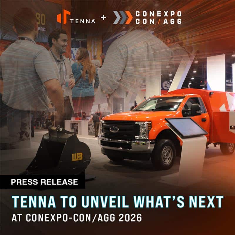 Tenna - Construction Technology - Fleet Management - Equipment management software