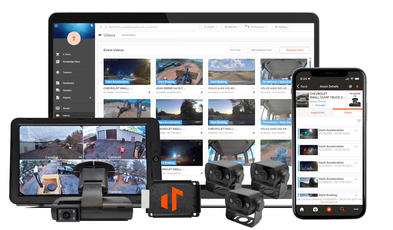 TennaCAM 2 interface mockup