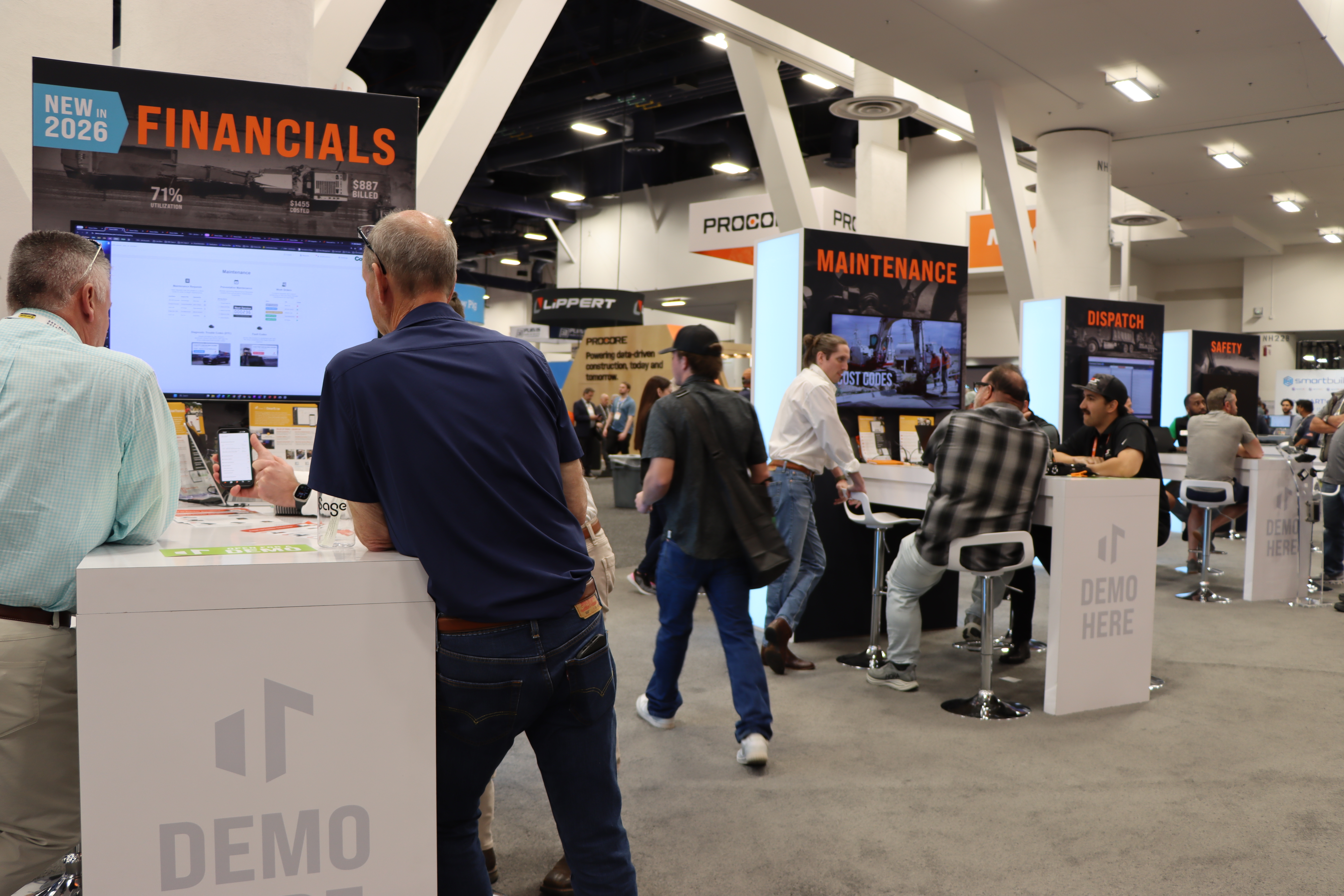 Tenna booth at CONEXPO 2026