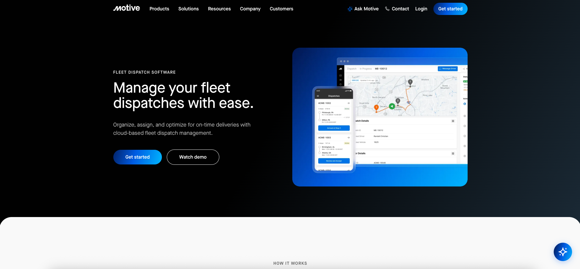 Motive fleet tracking placeholder
