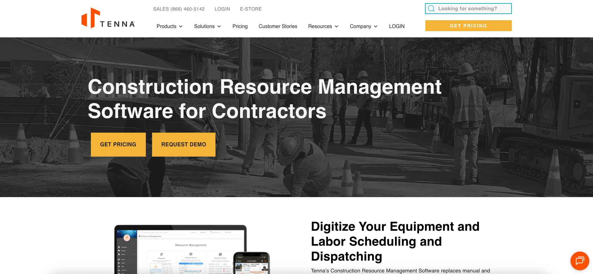 Tenna dispatch management software placeholder