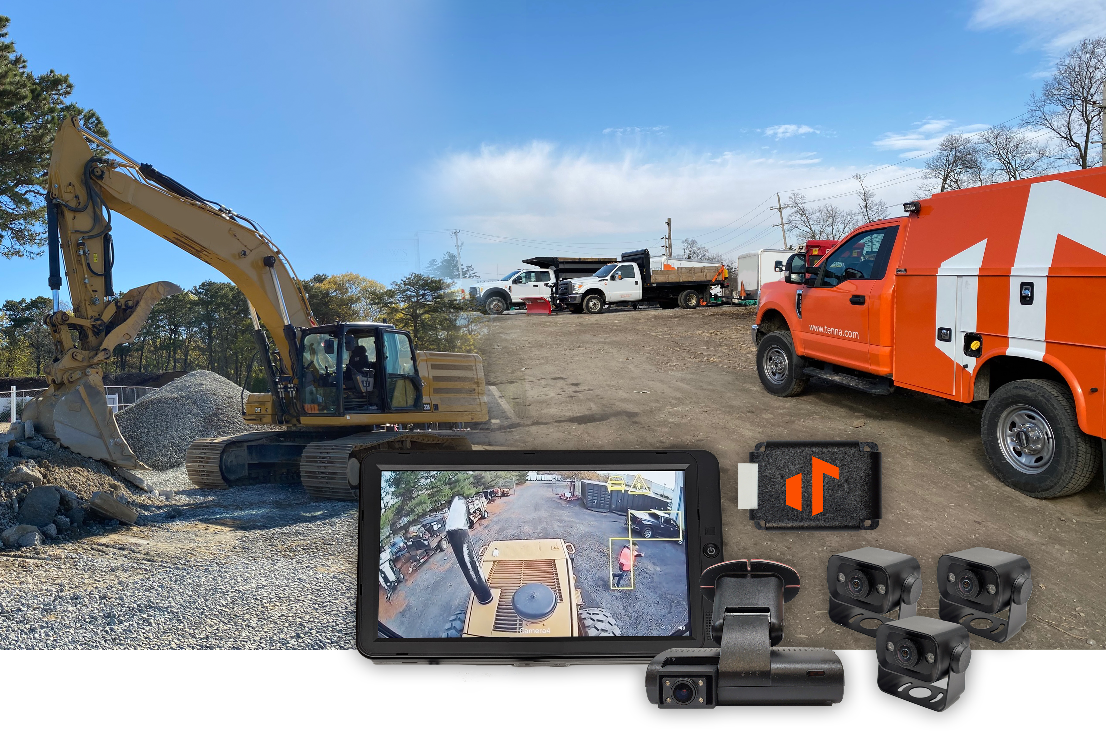 Tenna platform built specifically for construction fleets Tenna platform built specifically for construction fleets