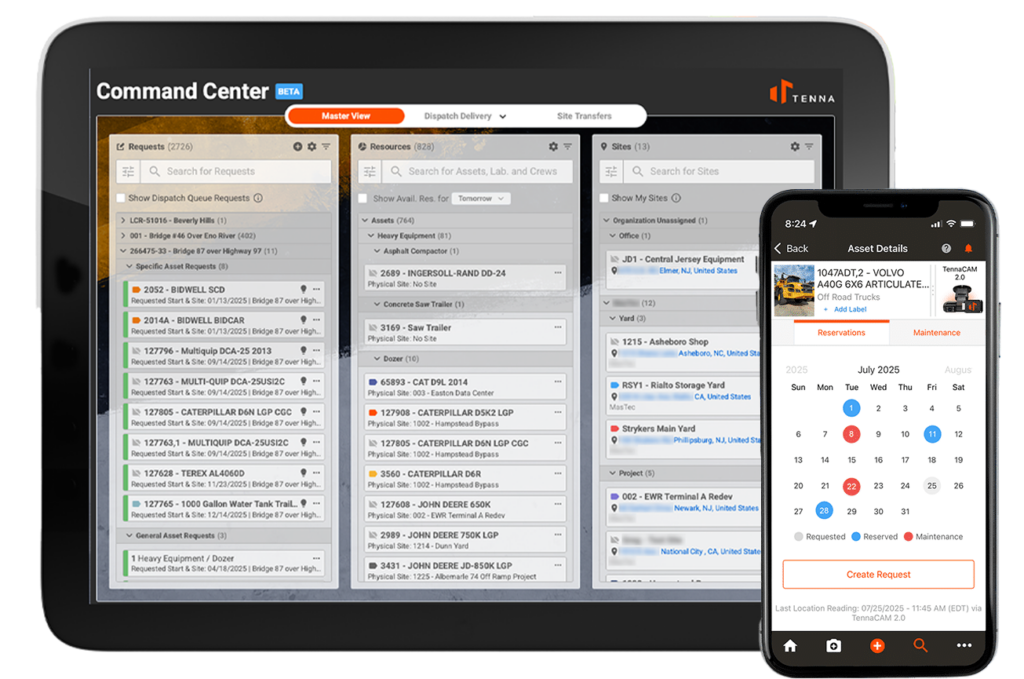 Tenna - Construction Technology - Fleet Management -