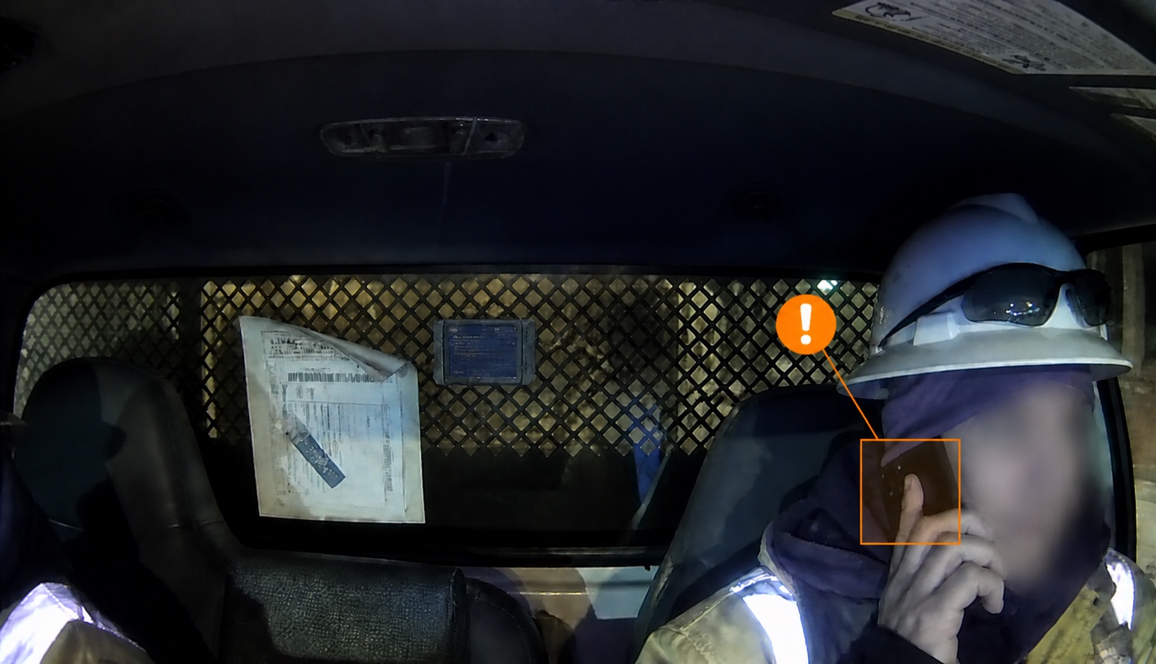 AI dash cam distracted driving detection