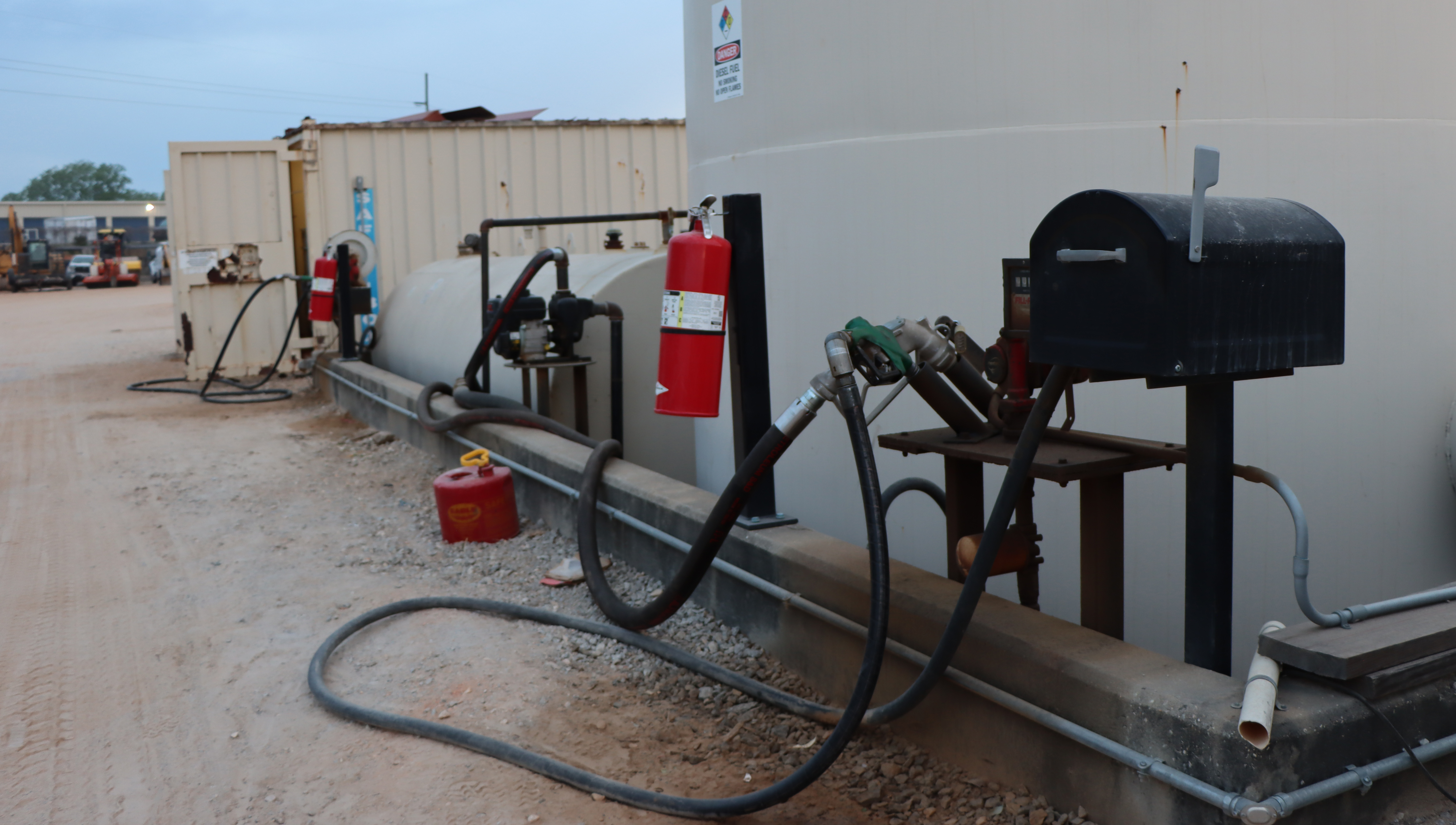 Construction fleet fuel management