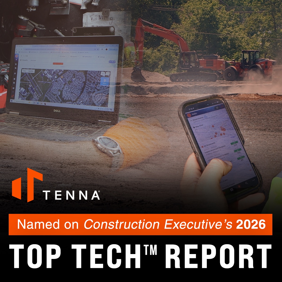 Tenna - Construction Technology - Fleet Management -