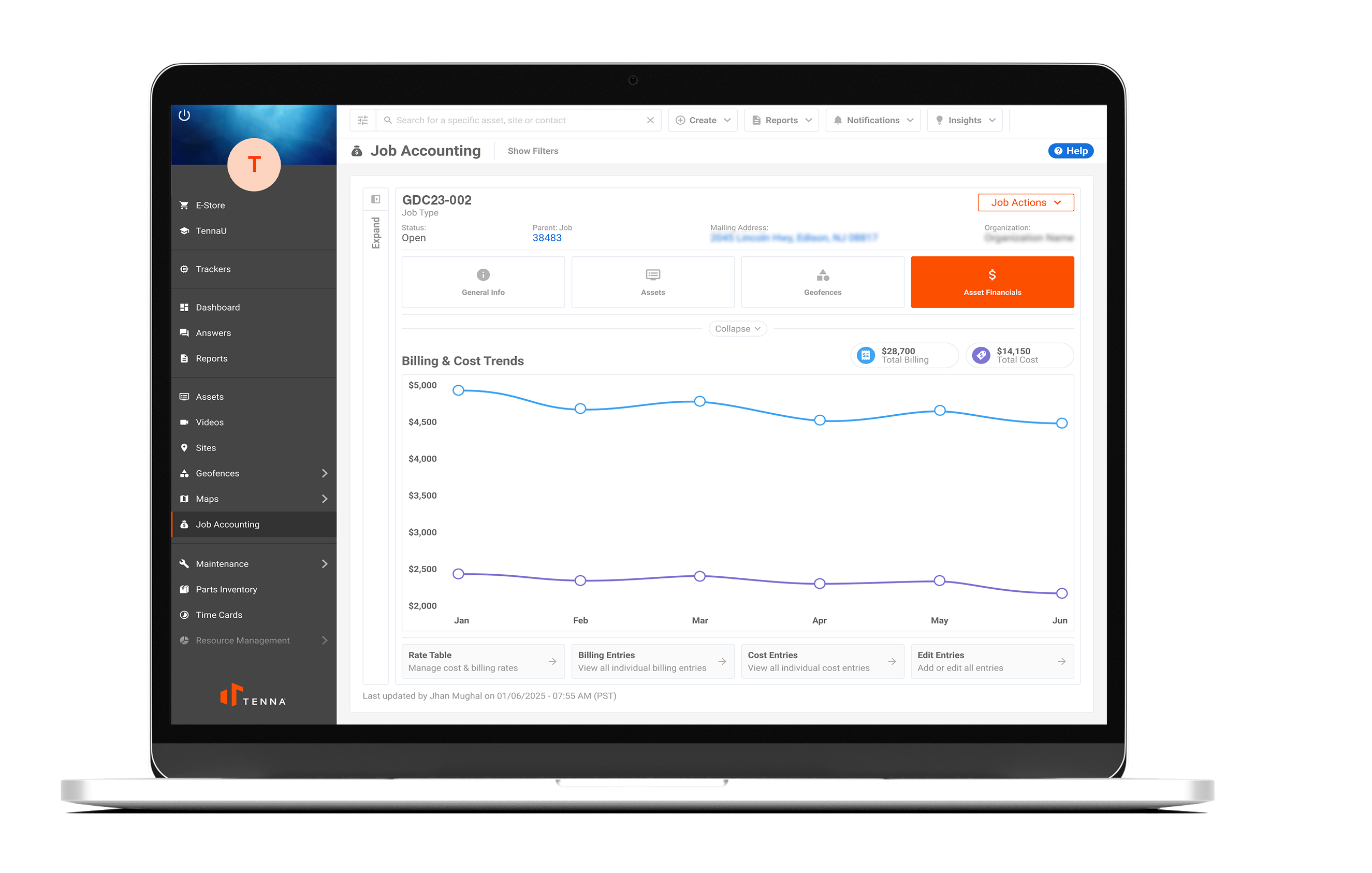 Use Cases - equipment management