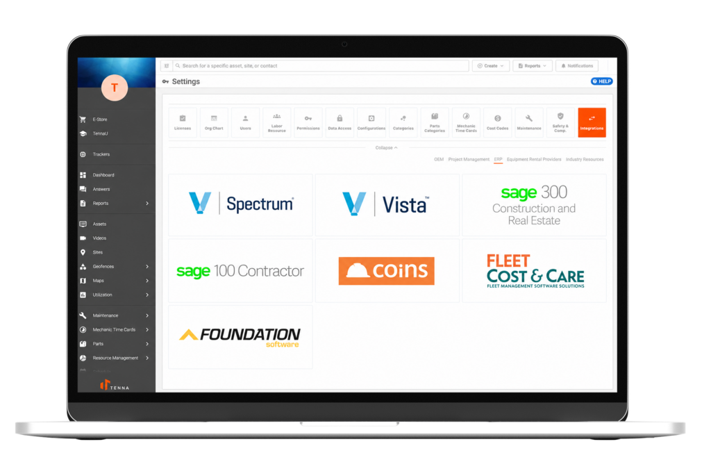 Use Cases - equipment management