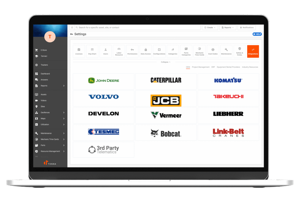 Use Cases - equipment management
