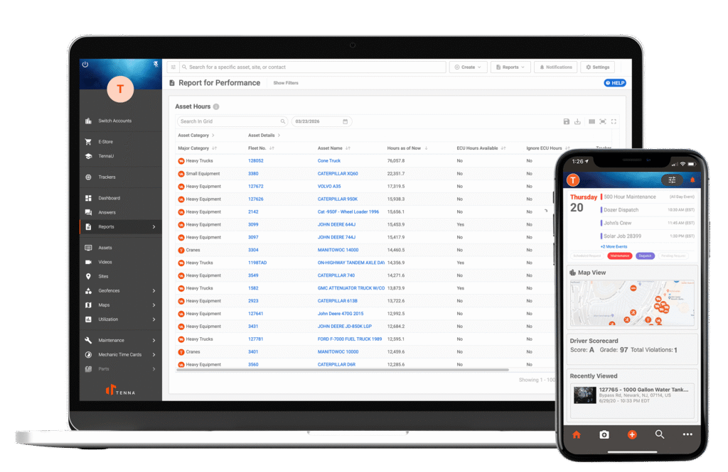 Use Cases - equipment management