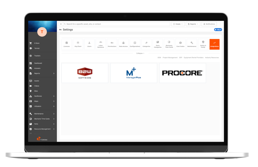 Use Cases - equipment management