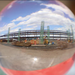 Crystal Sphere Construction Site
