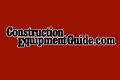 Construction Equipment Guide logo in garnet and black