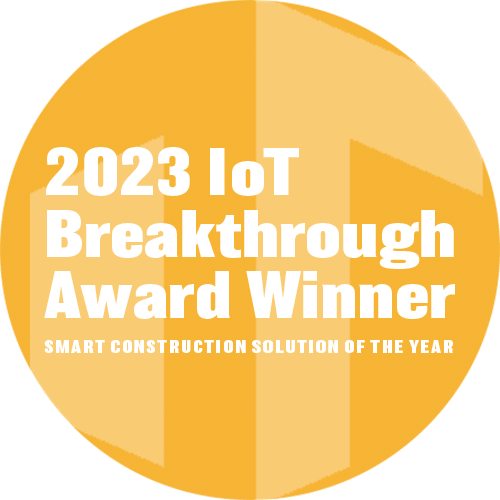 Yellow Circle announcing Tenna the winner of the IoT Breakthrough Award 2023